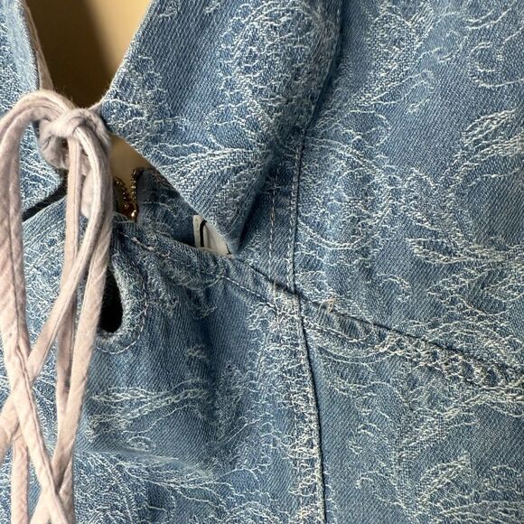 NWT Elliatt Denim Jazz Midi Dress with Elegant Design size XS - Picture 11 of 11